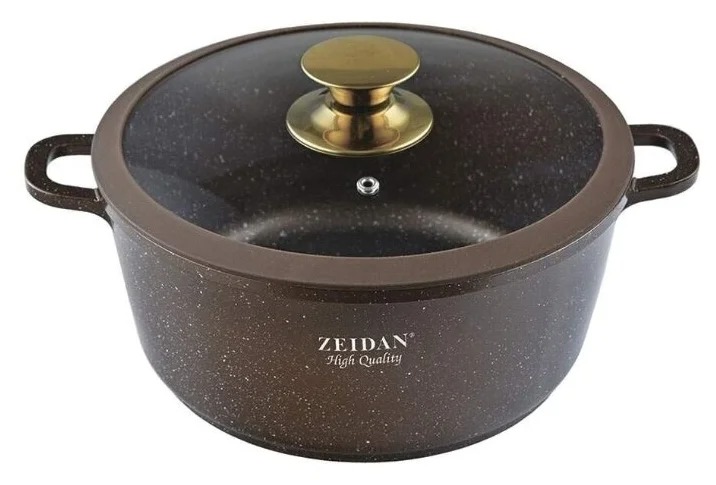 

Кастрюля Zeidan Z-50354 обьем 3,0л каменное покрытие GRANITE