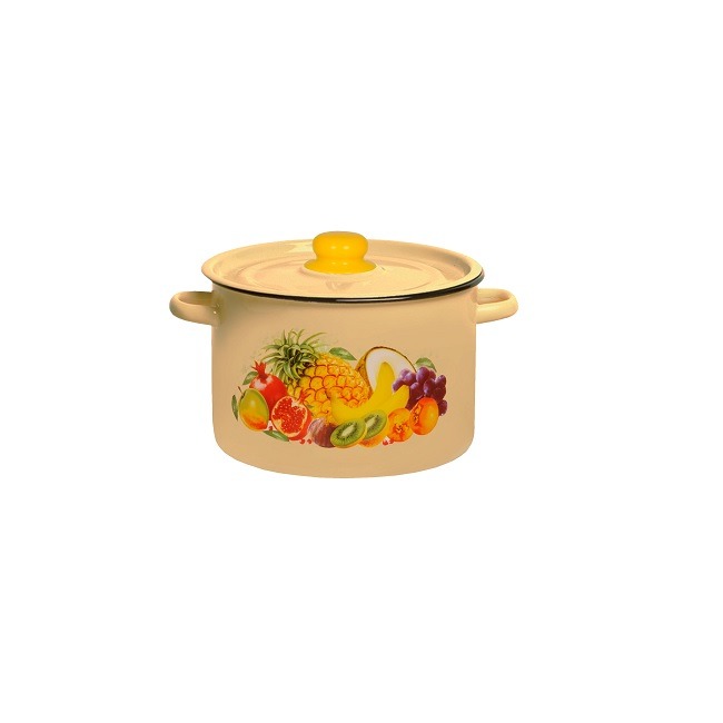 

Кастрюля Эмаль 1с17с. Экзотика 4,5л