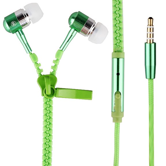 

Наушники на молнии Zipper, Зеленый