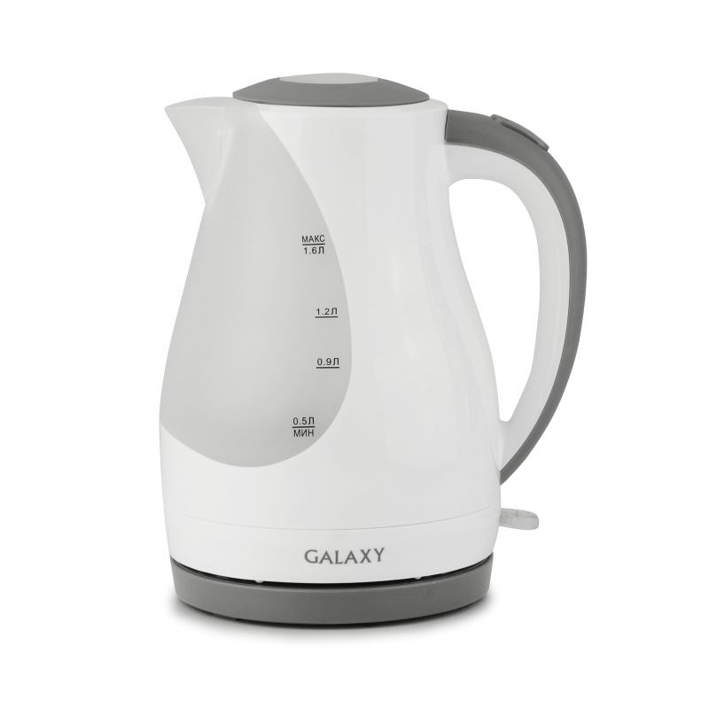 

Чайник электрический Galaxy GL 0200, 2200 Вт, объем 1,6л, пластик (12)