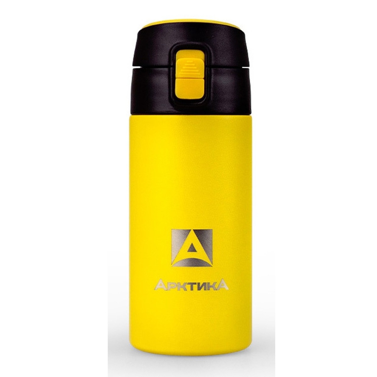 фото Ark-705-350 термос питьевой вакуумный, бытовой, тм арктика, 350 мл текстурный желтый