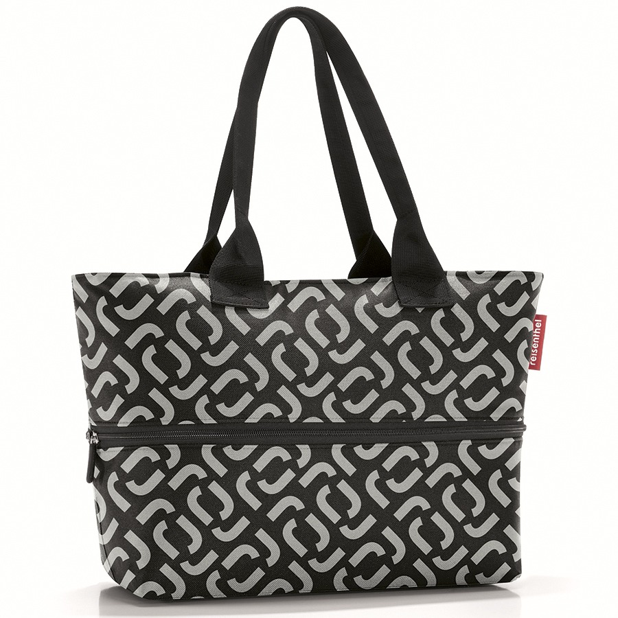 

Сумка Shopper E1 signature black
