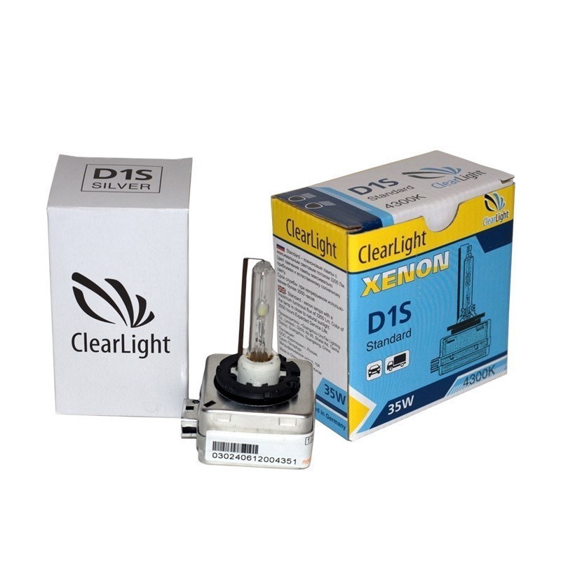 Лампа ксеноновая Clearlight 4300K, 1 шт., D1S от MELEON