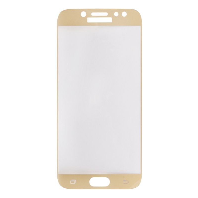 

Защитное стекло «LP» для Samsung Galaxy J7 2017 Tempered Glass 0,33 мм, 2,5D 9H (золотая рамка)