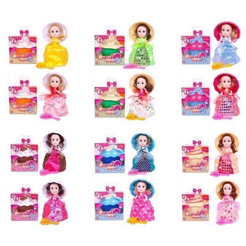 Набор игрушек Кукла-кекс - Cupcake Surprise (6 шт.) от MELEON