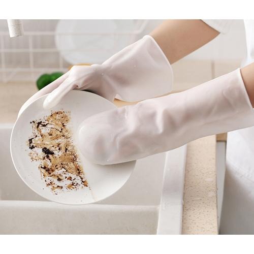 фото Волшебные силиконовые перчатки для мытья посуды 2 шт.