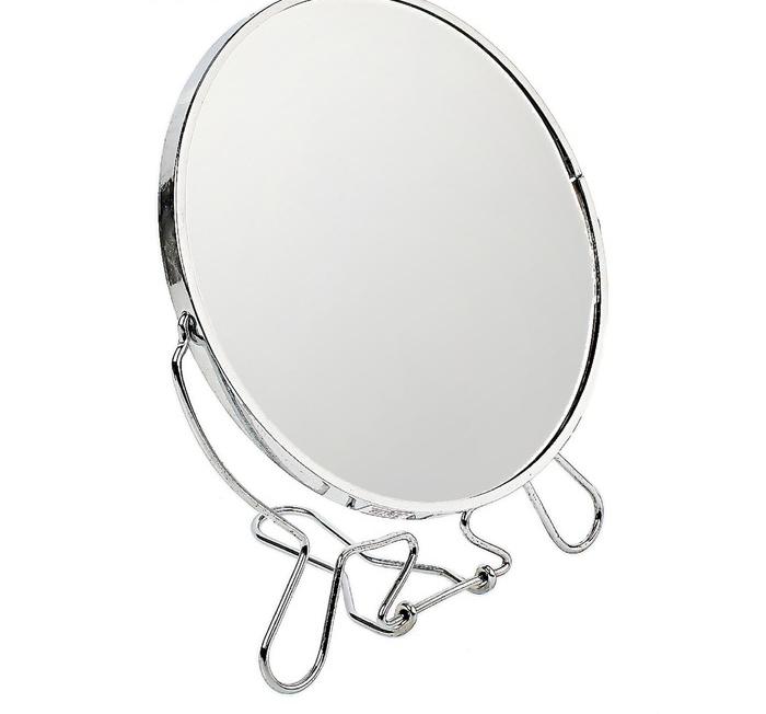 Зеркало Mirror-637, металл, цветное, 2-х сторонее круглое, размер-5