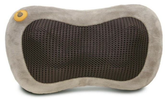 фото Gess массажная подушка ushiatsu (gess-129) 34x12 см бежевый