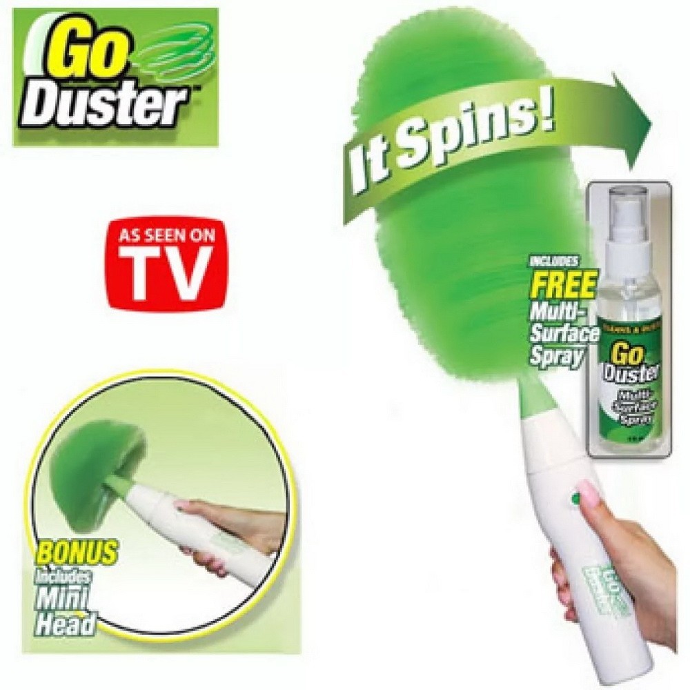Купить  для пыли Go Duster (Гоу Дастер) 2 щетки | Мелеон