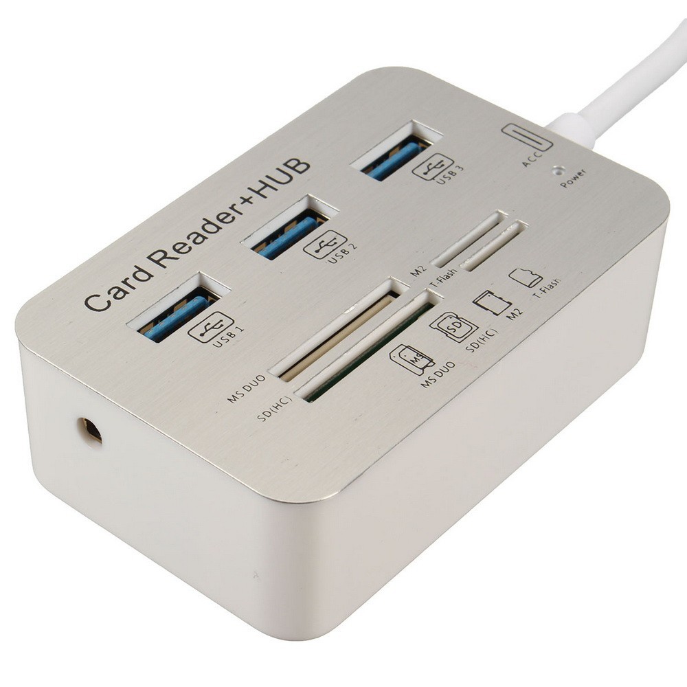 

Картридер и Hub USB 3.0