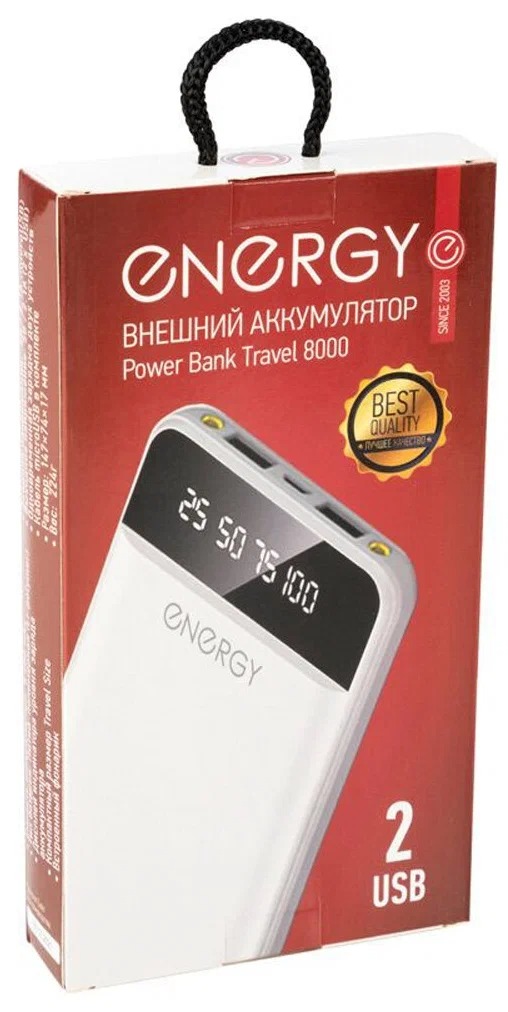   Energy Power Bank 8000 Travel 103581