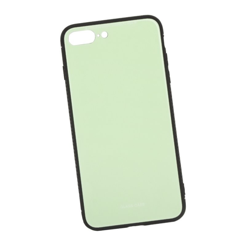 

Защитная крышка «LP» для iPhone 7 Plus/8 Plus «Glass Case» (салатовое стекло/коробка)