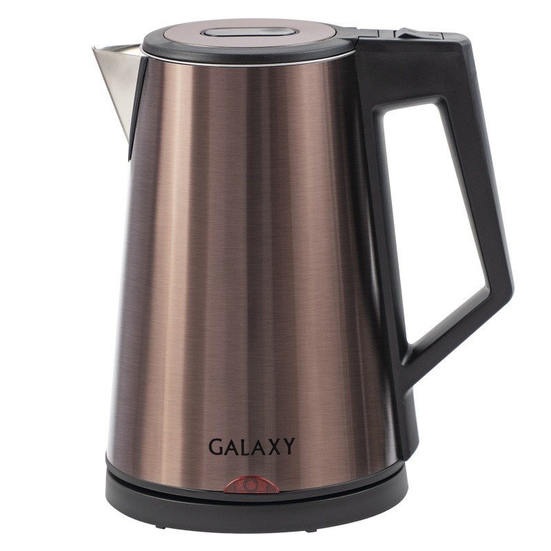 

Чайник электрический Galaxy GL 0320, 2000 Вт, БРОНЗОВЫЙ, нержавейка, 1,7л