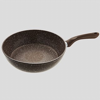 

Сковорода-сотейник ALPENKOK AK-1007/28N алюминиевая с антиприг. покрытием BROWN MARBLE d=28см (6)