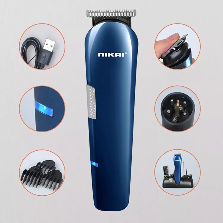 Машинка для стрижки NIKAI NK-2209 RECHARGEABLE аккумуляторная 8в1