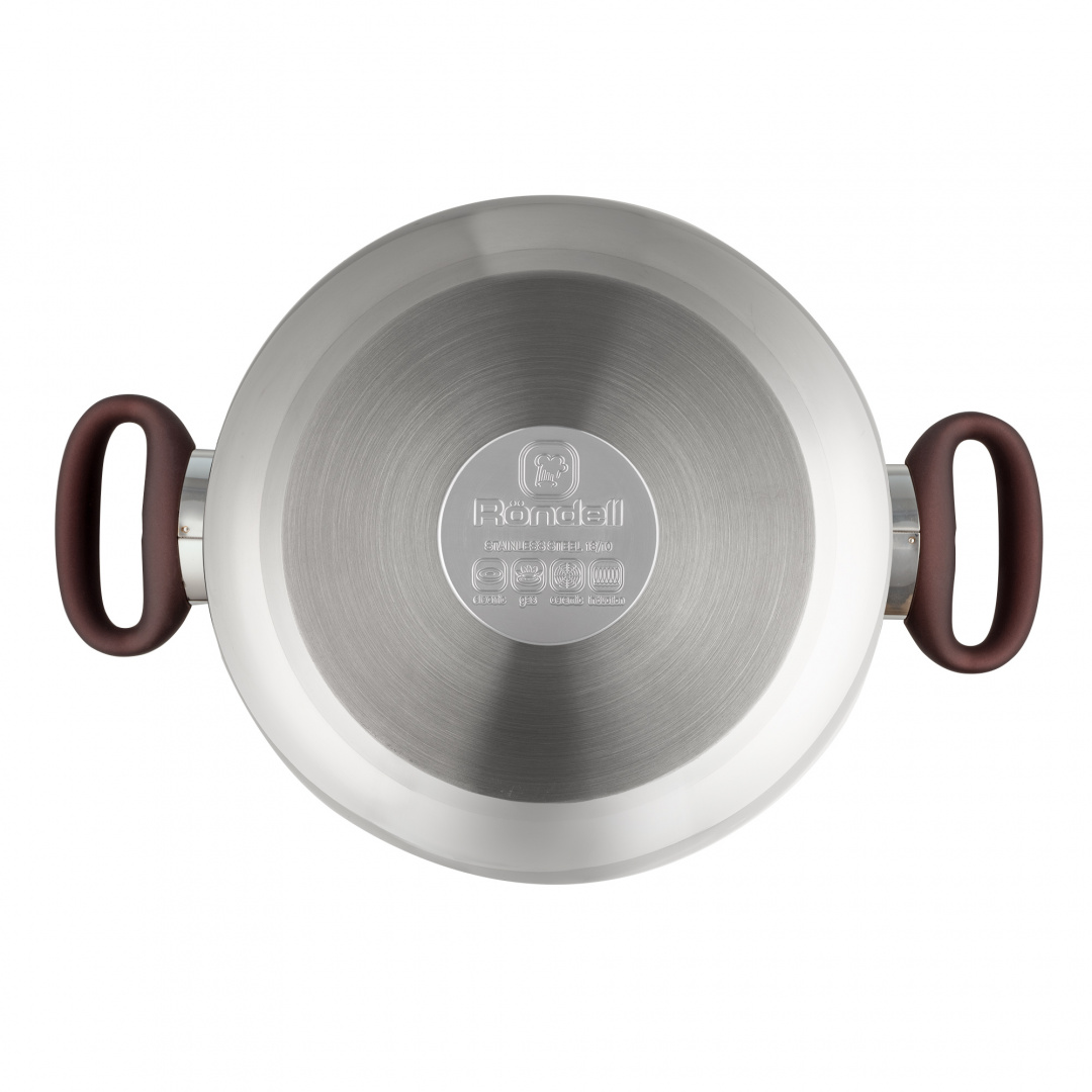 фото 1594 набор 6 предм: ковш с/кр 16 см (1,4 л), кастрюли с/кр 20 см (2,8 л), 24 см (4,8 л) tierno ronde