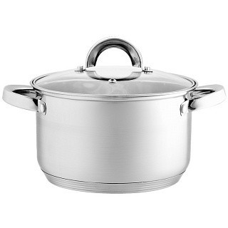 

Кастрюля WEBBER BE-113/2 из нерж стали со стеклянной крышкой (d=22; 5,2 л) (6)