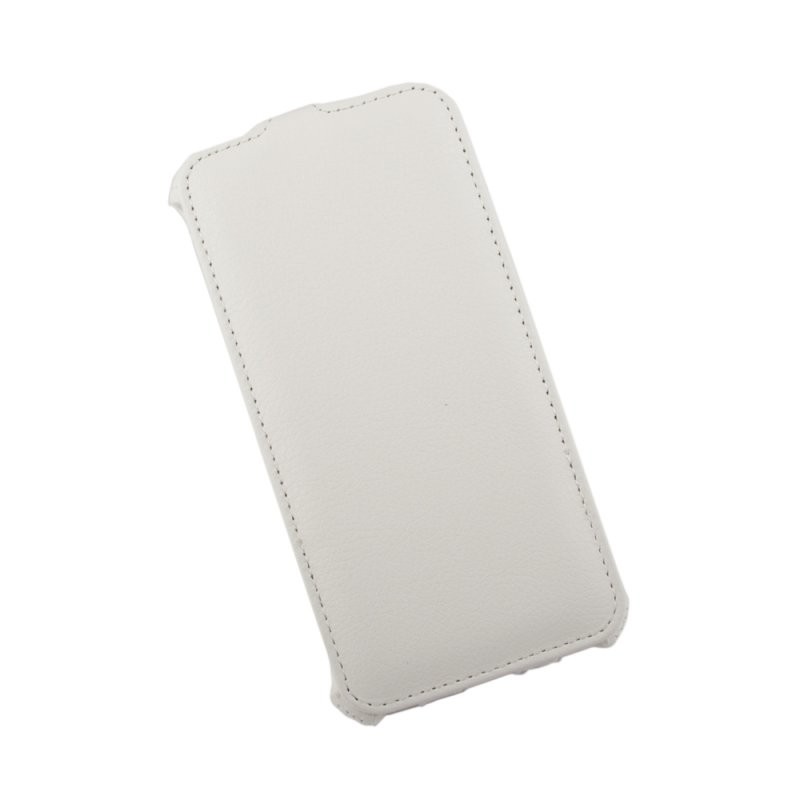 

Чехол для iPhone 6/6s Plus «LP» раскладной кожаный (белый) коробка
