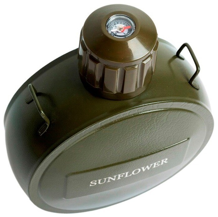 фото Термос-фляга sunflower svf-800, 0.8 л зеленый