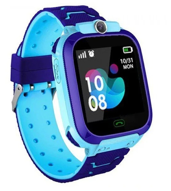 Умные детские часы Smart Baby Watch Hello Q12, цвет синий/голубой