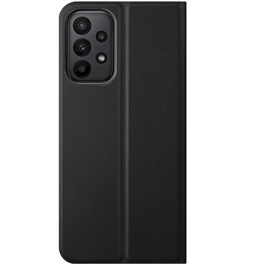 фото Чехол book cover для samsung galaxy a23, черный, pet синий, deppa