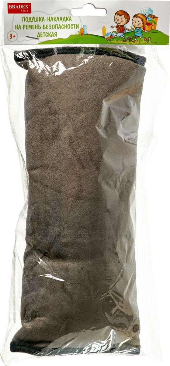 фото Накладка на ремень безопасности детская, серая