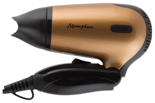 Фен МАТРЁНА MA-021 дорожный складной 1400 Вт