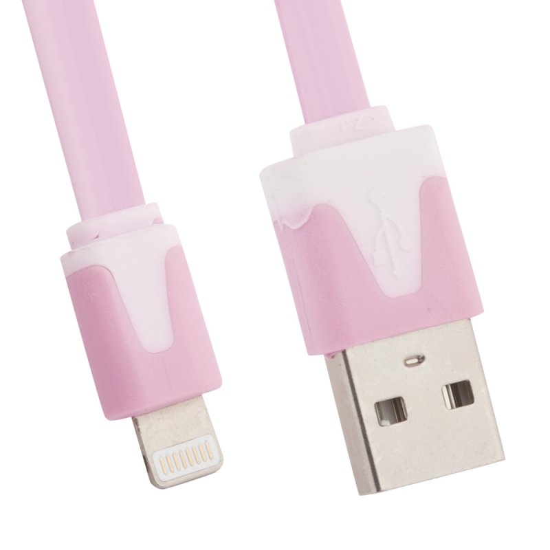 USB кабель «LP» для Apple iPhone/iPad Lightning 8-pin плоский узкий (розовый/европакет)
USB кабель «LP» для Apple iPhone/iPad Lightning 8-pin плоский узкий (розовый/европакет)