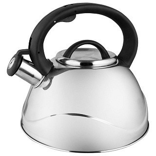 фото Чайник для плиты webber be-0524 из нерж.стали 3л, капсулированное дно (12)