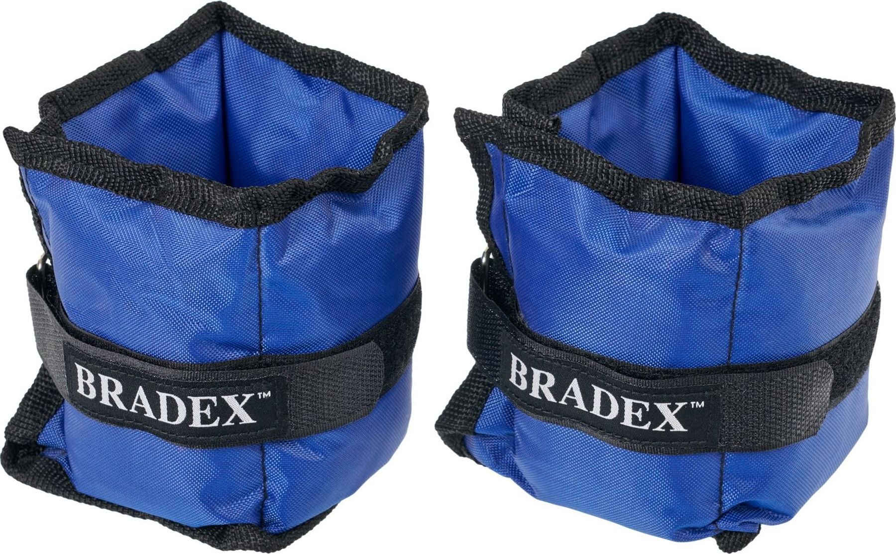фото Утяжелители для рук и ног bradex sf 0741, 2 шт.*1 кг, синие, полиэстер