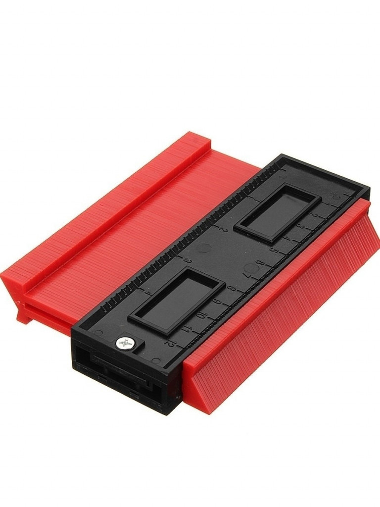 

Измерительный инструмент, контурный монометр Wolfcraft Contour Gauge, 12 см, красный
