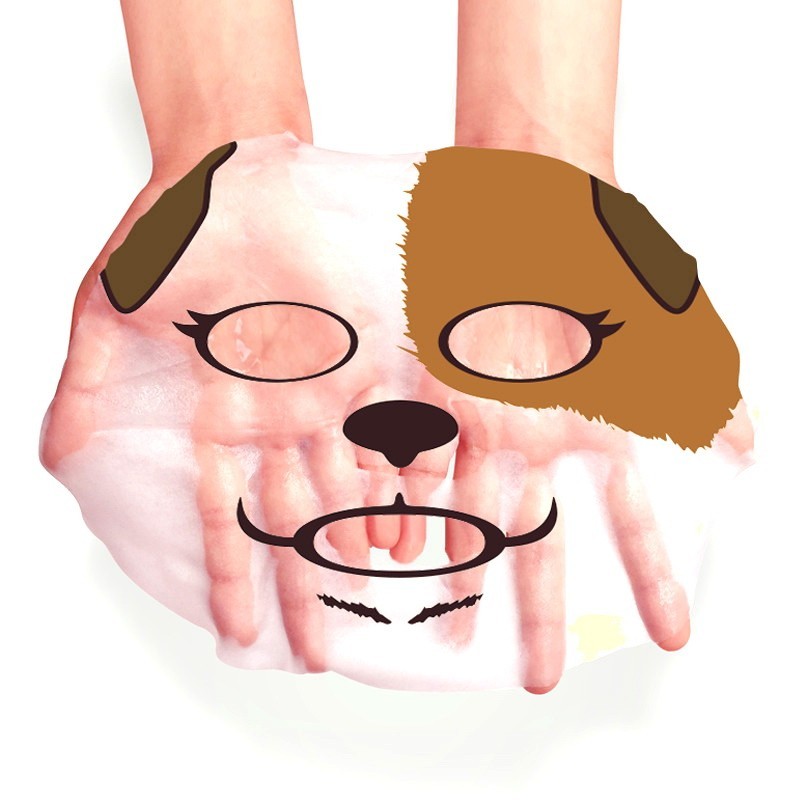 Питательная маска для лица BioAqua Animal Face Dog