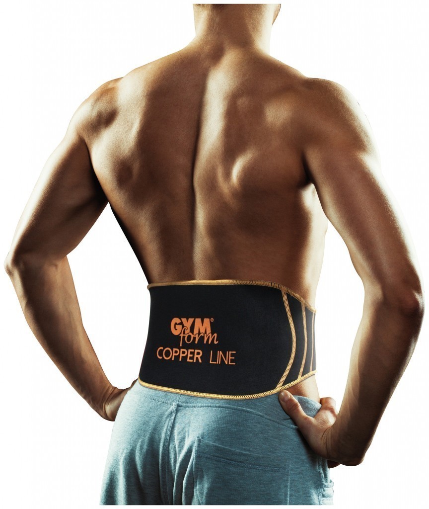 Суппорт для спины с медью Gymform Copper Line