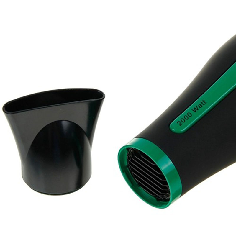 Фен Lira LR 0702 черныйзеленый