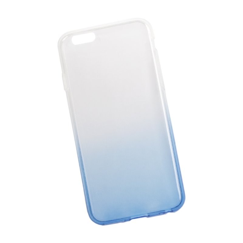 

Силиконовая крышка «LP» для iPhone 6/6s (градиент белый/синий) коробка