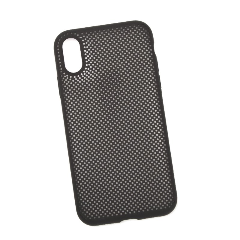 

Силиконовый чехол «LP» для iPhone Xr «Silicone Dot Case» (черный/коробка)