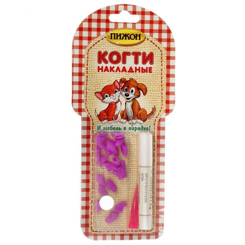 

Когти накладные - Колпачки на когти, XS, Фуксия
