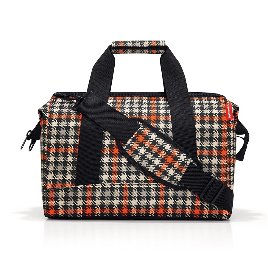 фото Сумка дорожная reisenthel allrounder m 18 л glencheck red
