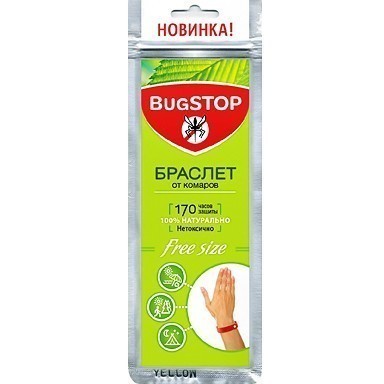 

Браслет от комаров BugSTOP UNIVERSAL