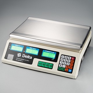 

Весы торговые Delta ТВН-40 до 40кг/5г