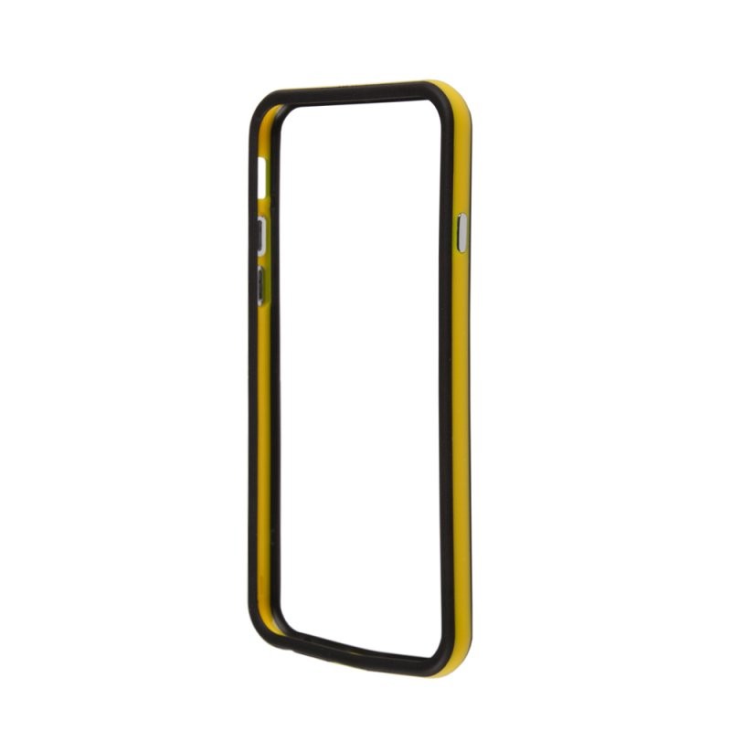 

Чехол/накладка «LP» Bumpers для iPhone 6/6s (желтый/черный) блистер