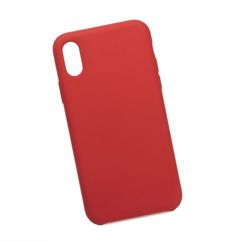 

Силиконовый чехол «LP» для iPhone X/Xs «Protect Cover» (бордовый/коробка)