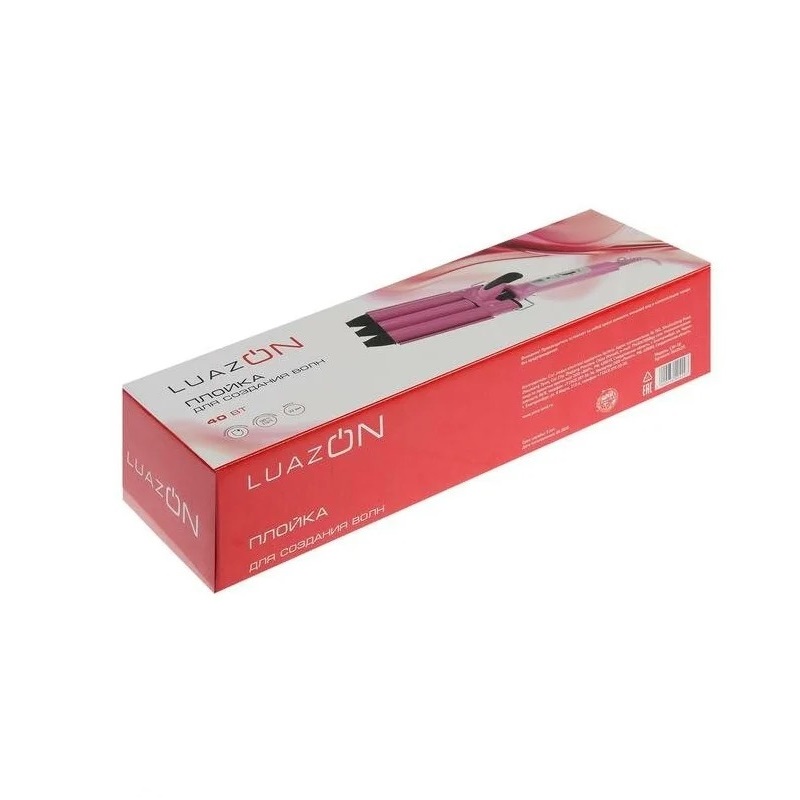 Плойка Luazon LW-10 розовый