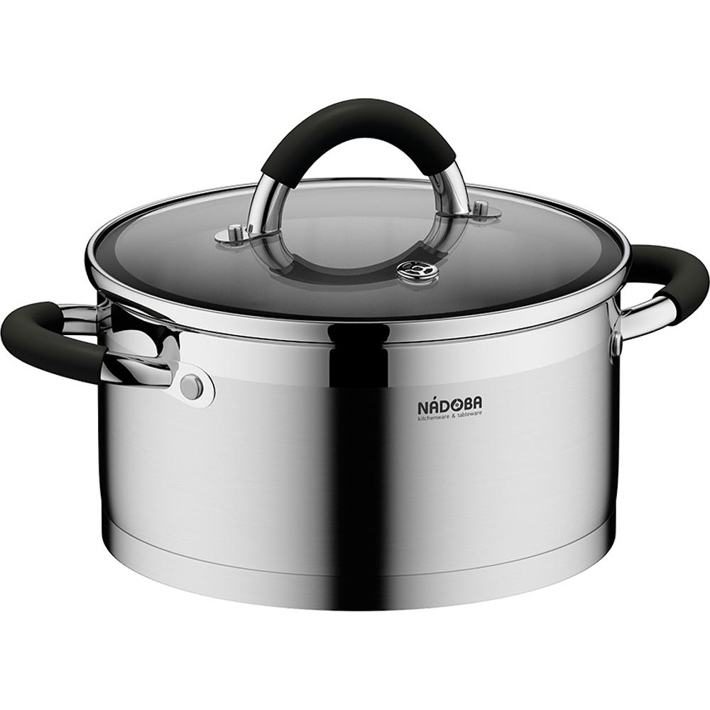 фото Набор посуды nadoba olina 726418 6 пр. серебристый/черный