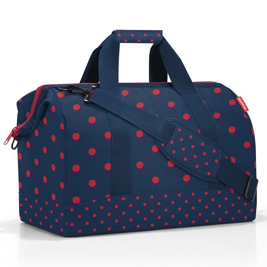 

Сумка Allrounder L mixed dots red