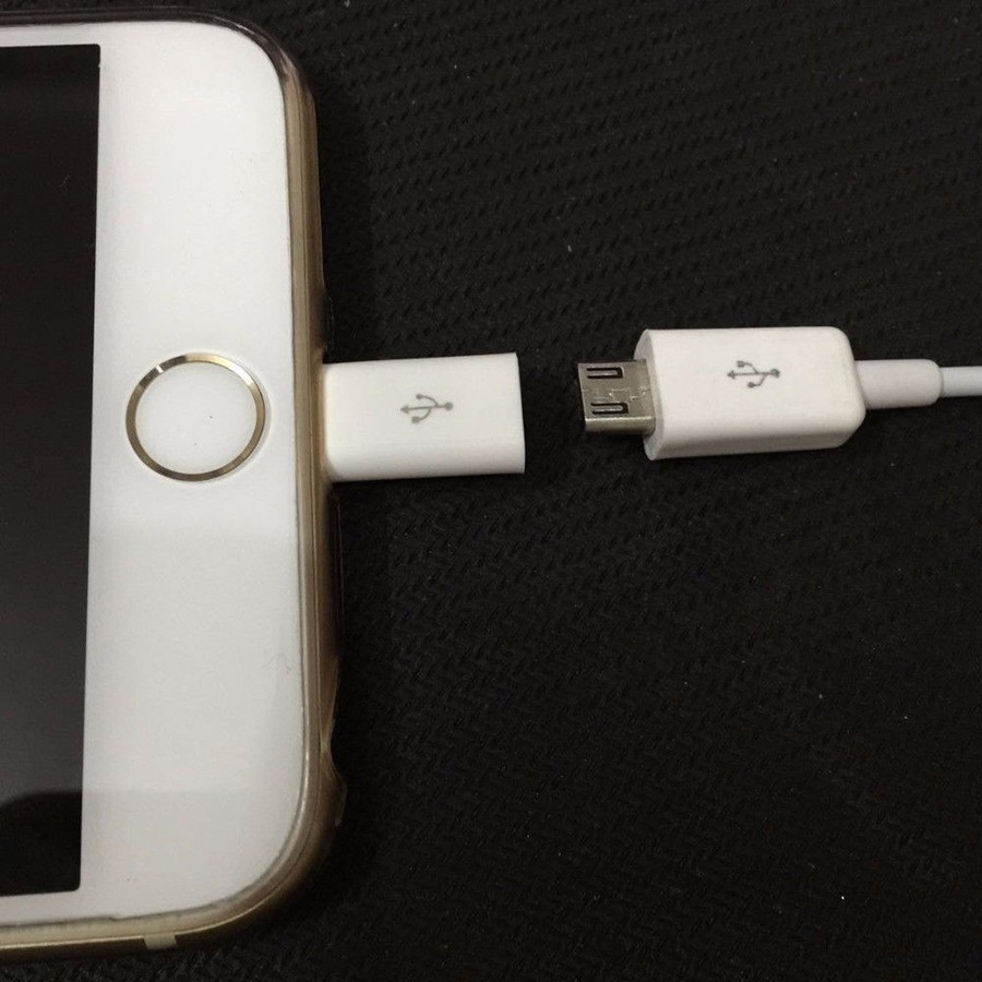 Переходник для Apple Lightning 8pin на Micro USB от MELEON