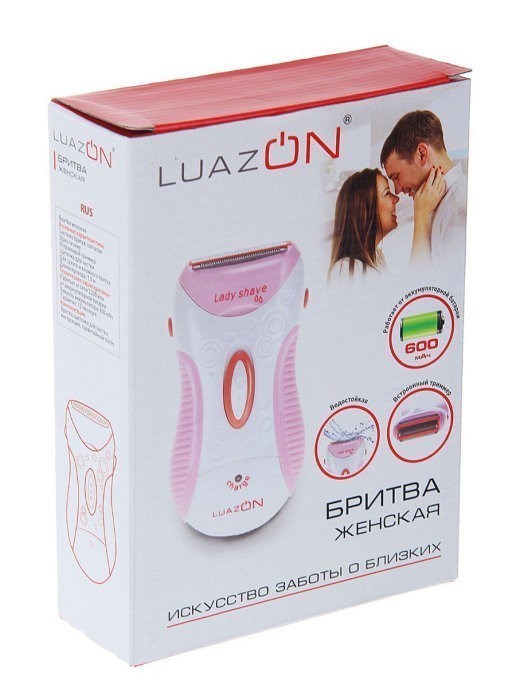 фото Эпилятор женский luazon lbr-02, 1 лезвие
