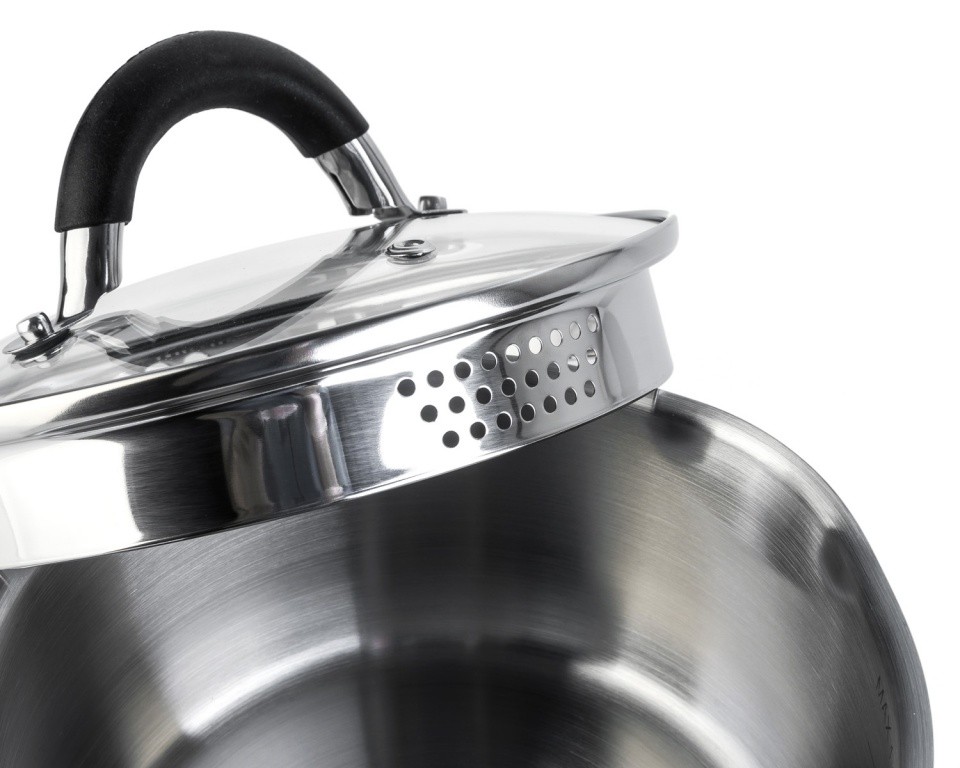 фото Набор посуды taller телфорд tr-17190 6 пр. серебристый/черный