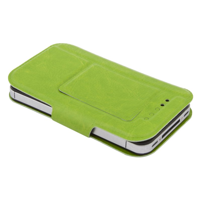 фото Чехол «lp» раскладной универсальный для телефонов размер l 120х56мм (зеленый/коробка)