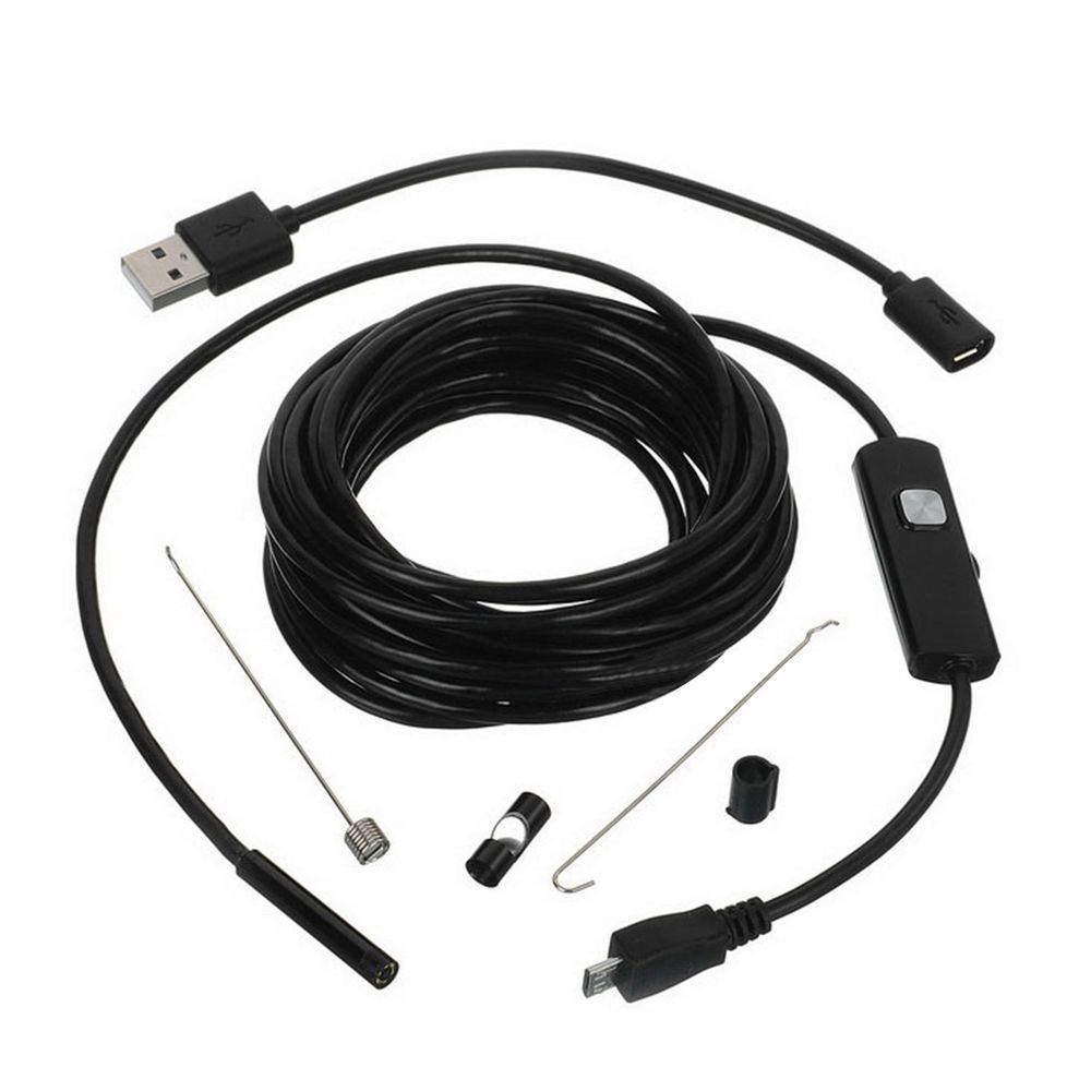 Камера - гибкий эндоскоп USB (Micro USB), 2м, Android/PC от MELEON